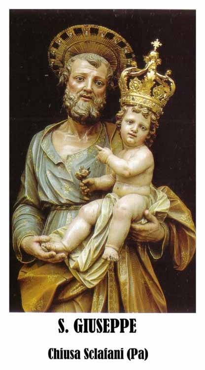San Giuseppe dans images sacrée