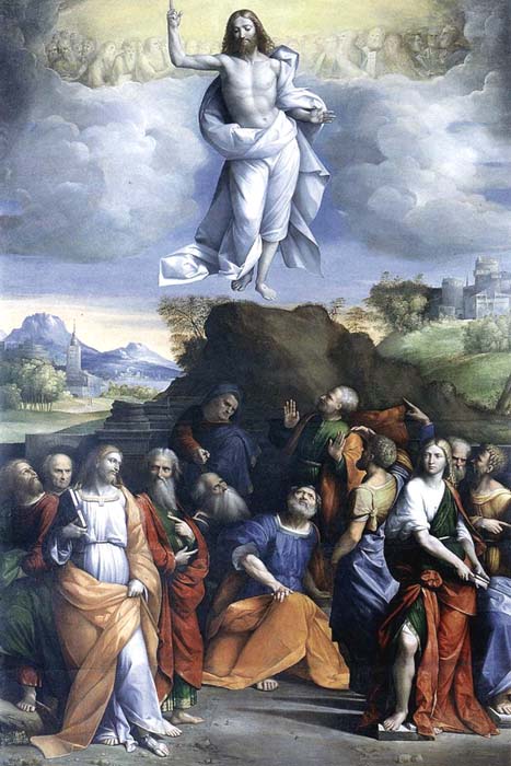 L'Ascension du Seigneur (pour moi demain) dans images sacrée
