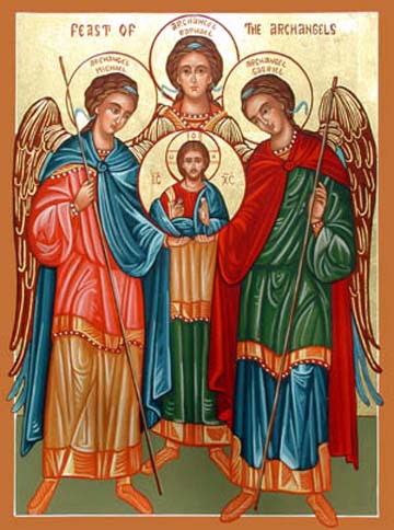 Santi Arcangeli: Michele, Gabriele, Raffaele dans Arcangeli