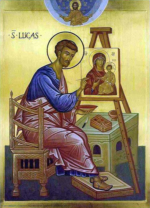 Saint Luc évangéliste dans saints