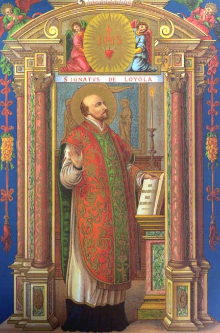S. Ignatus de Loyola dans saints