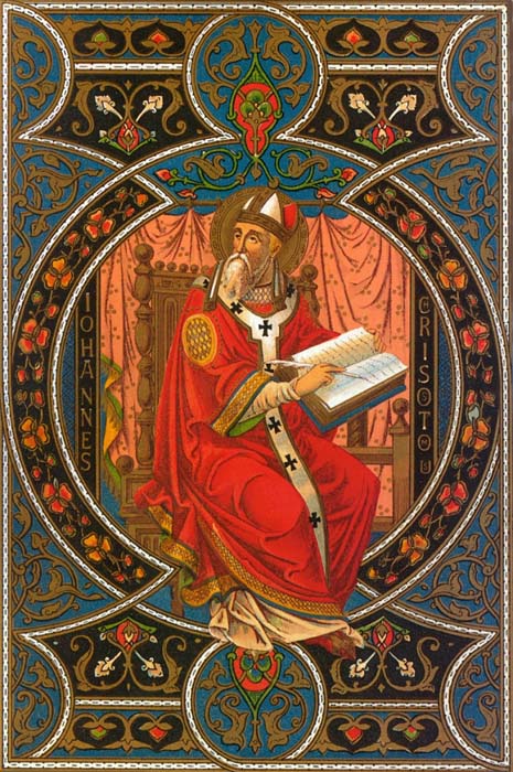 Saint Jean Chrysostome  dans images sacrée