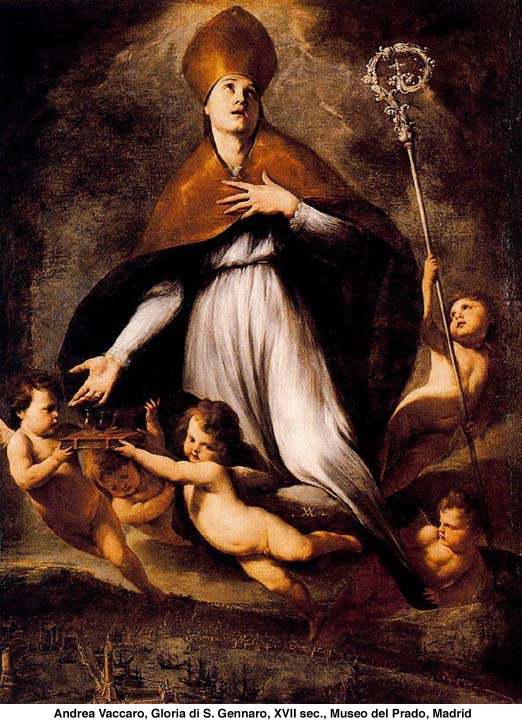 Saint Janvier de Naples dans images sacrée