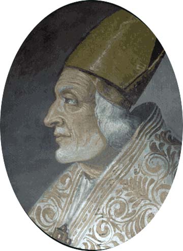 Den hellige Albinus av Vercelli (400-t)