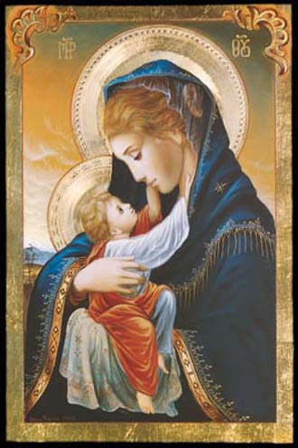 Vierge Marie dans images sacrée