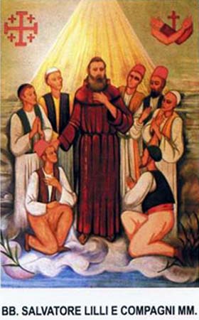 Salvator Lilli av Cappadócia og hans 7 armenske ledsagere ( -1895)