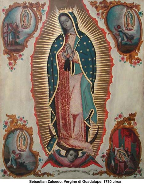 Notre Dame de Guadalupe (12 décembre) dans images sacrée