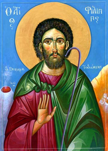 Ikon av Filip av Agira fra kirken Sant&#8217;Antonio i San Filippo del Mela