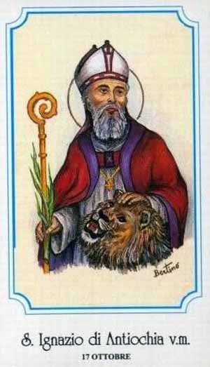 sveti Ignacij Antiohijski - škof in mučenec